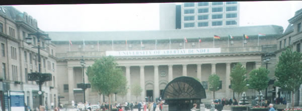 Caird Hall, Dundee - where it all took place