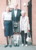 Mum, Gran and Me outside my Halls of residence (Meadowside)