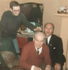 Dad on the left with Grandad and friend