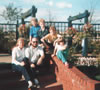 Gran, Stewart, Mum, Dad, Ann and me at the Glasgow Garden Festival - 1988