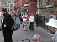 Morna and Jenni arrive