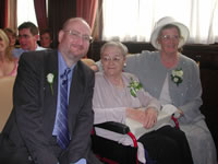 Dad, Gran and Mum