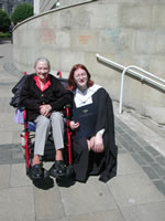 Gran at Ann's Graduation