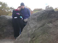 Rach and Steve in Central Park