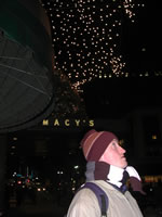 Steve outside Macy's
