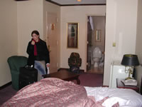Our room at Quality Hotel on Broadway