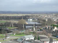 View of my current flat, and you can see my parents house in the background also!