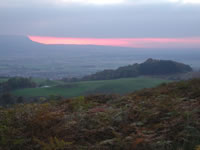 Sunset over Dumyat