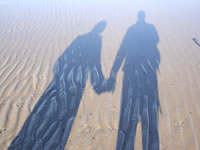 The next day - Prestwick Beach